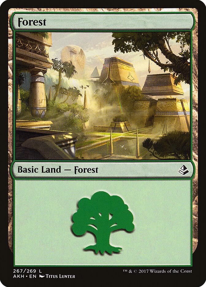 Forest card front