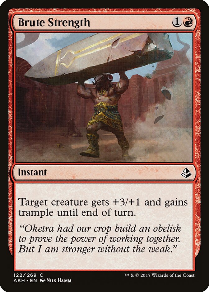 Brute Strength card front