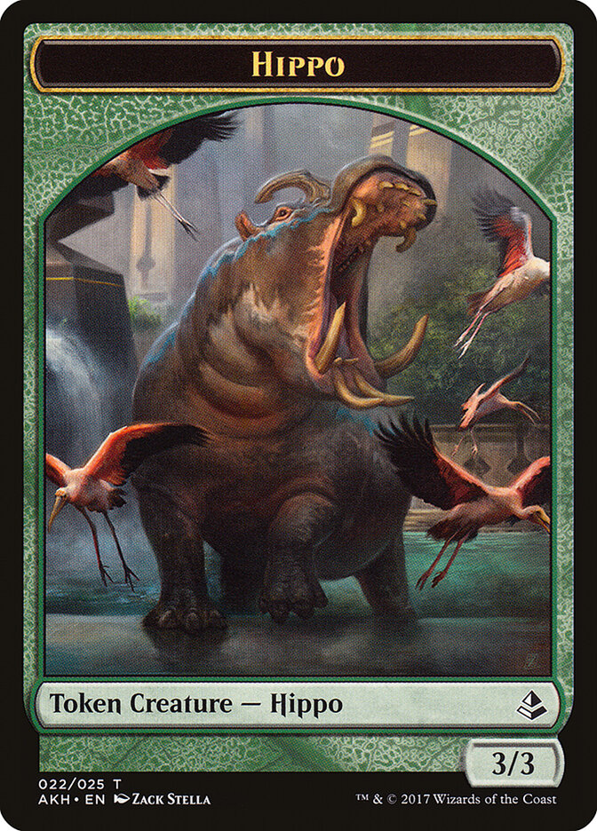 Hippo card front