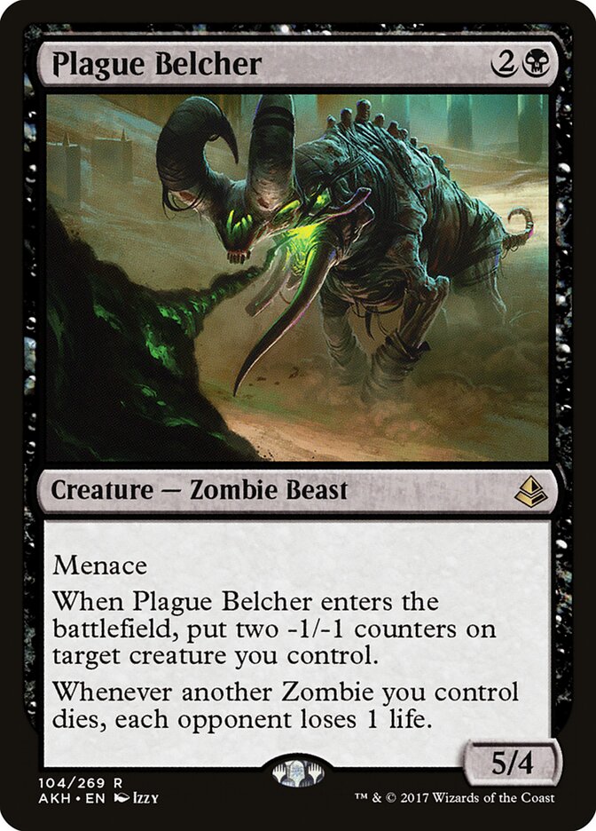 Plague Belcher card front