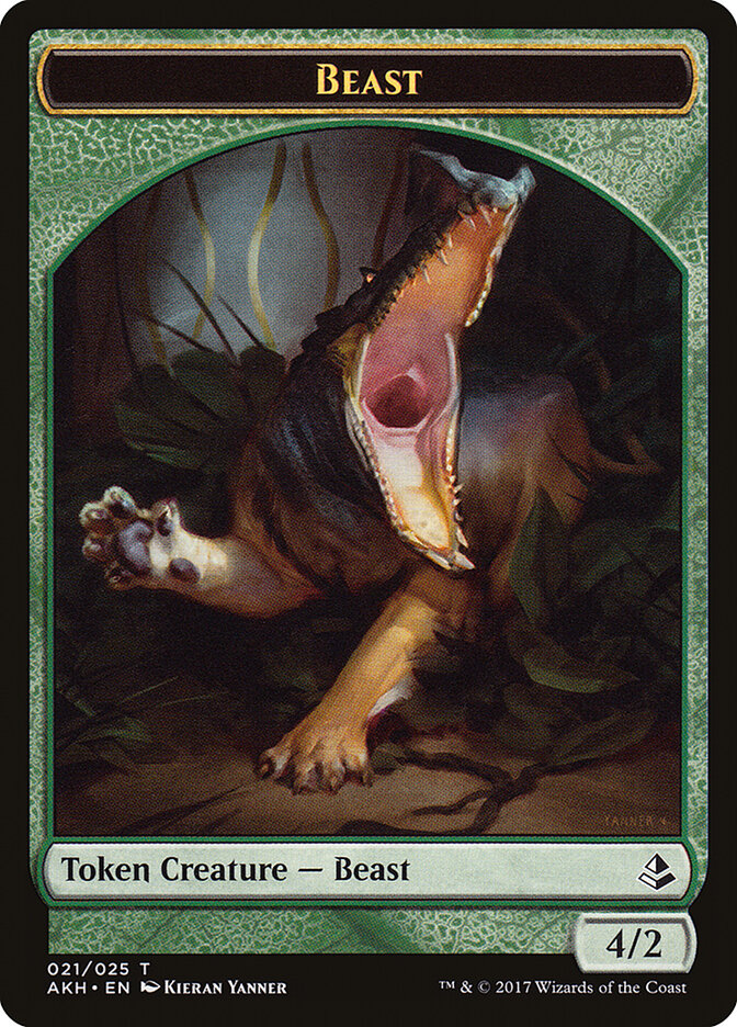 Beast card front