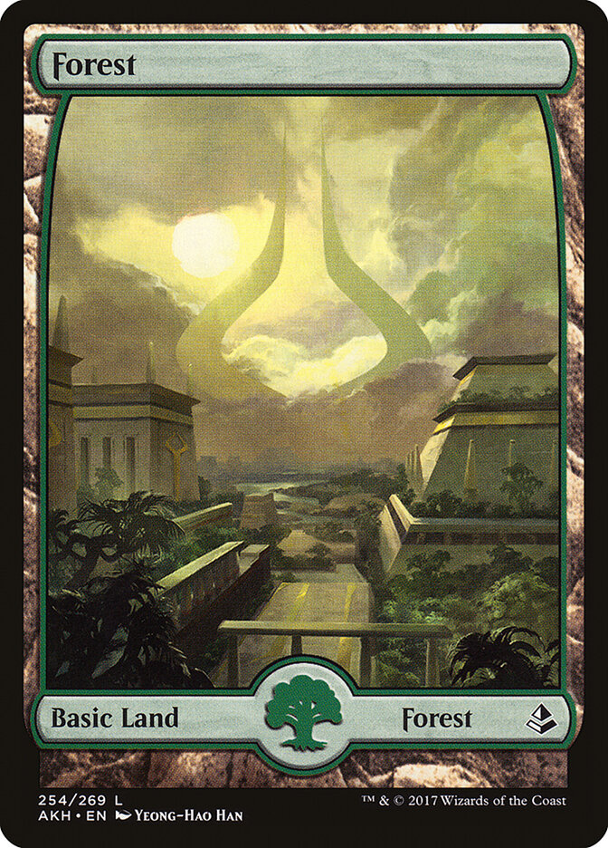Forest card front