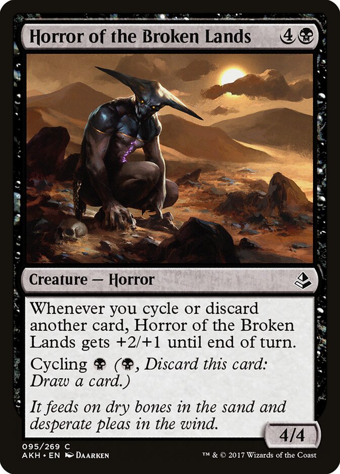 Horror of the Broken Lands card front