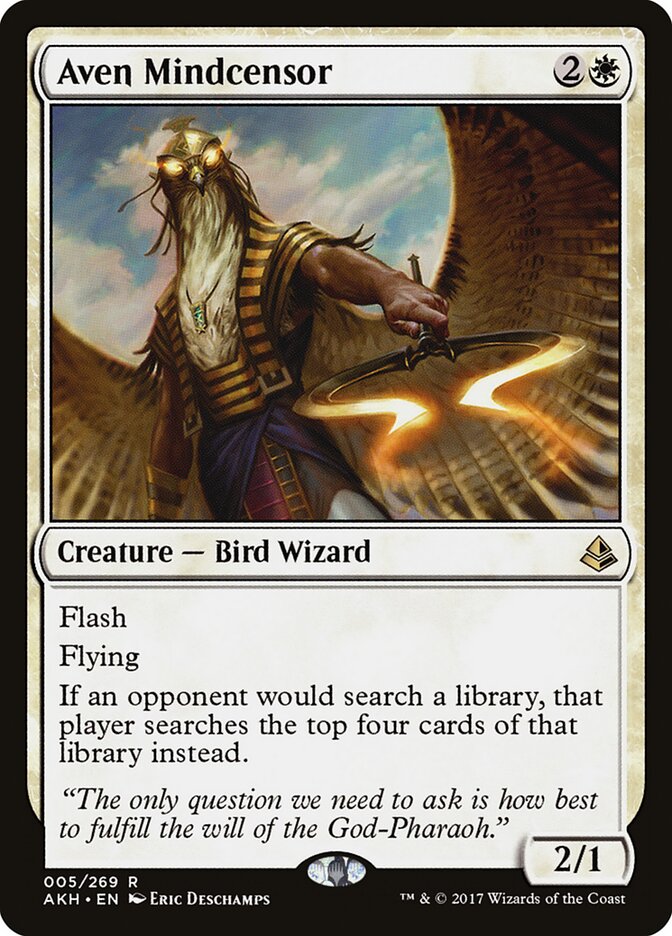 Aven Mindcensor card front