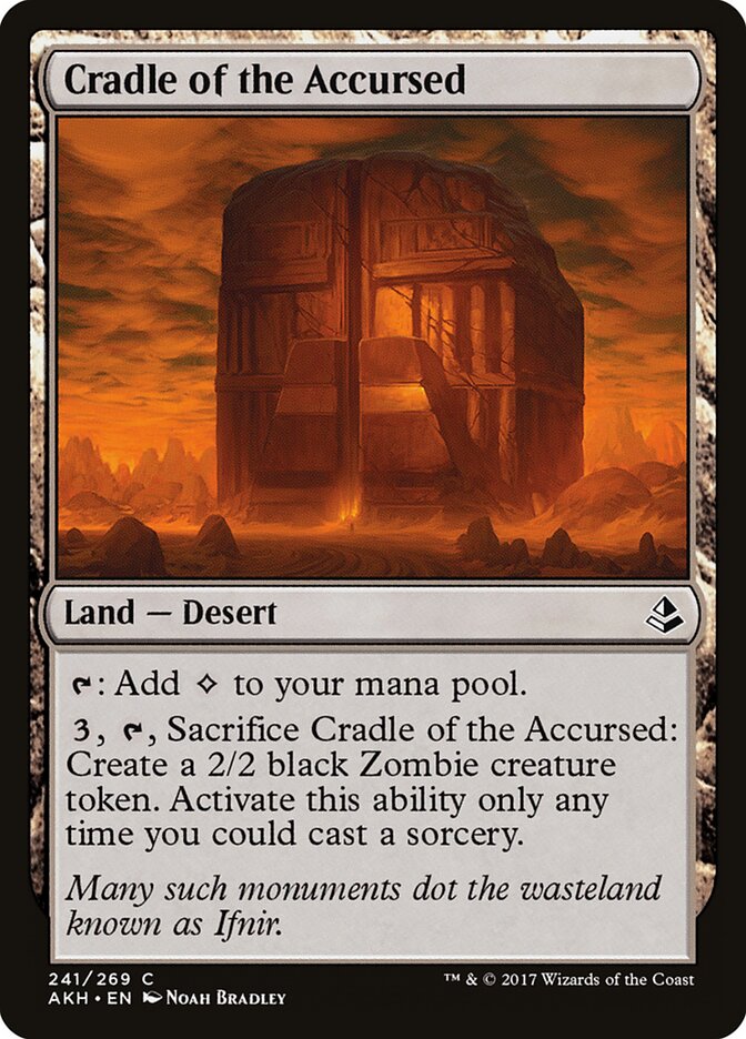 Cradle of the Accursed card front
