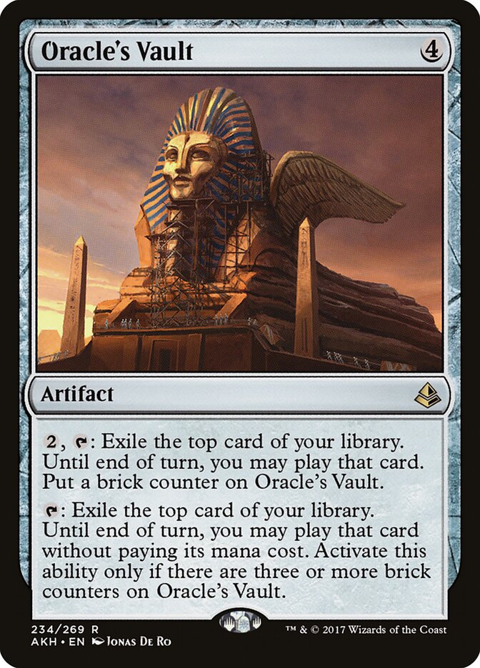 Oracle's Vault card front