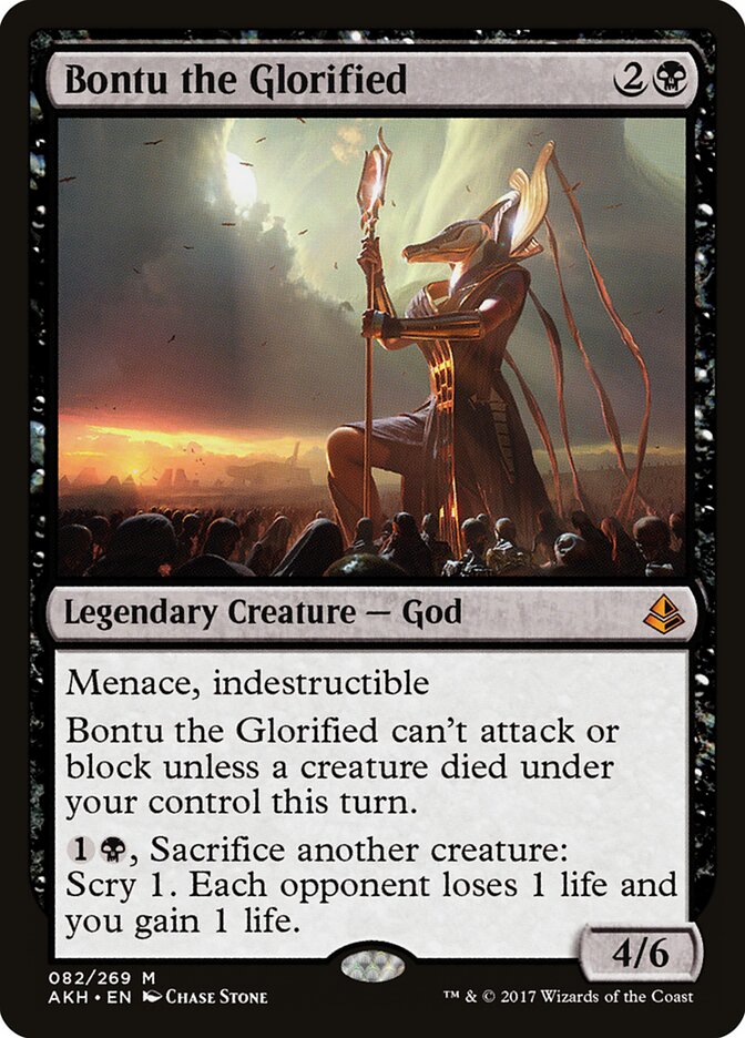 Bontu the Glorified card front