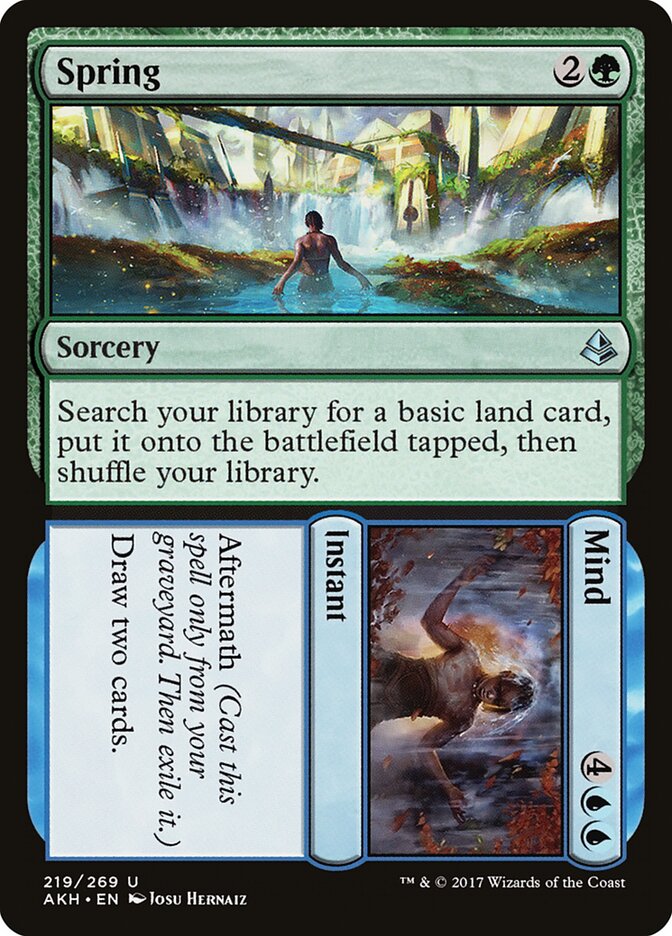 Spring card front