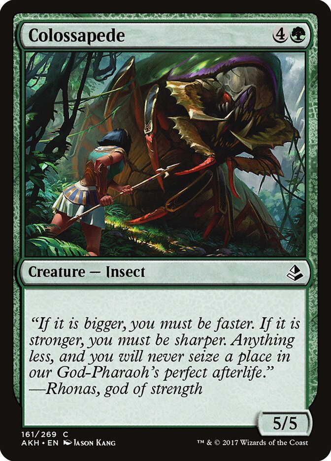Colossapede card front