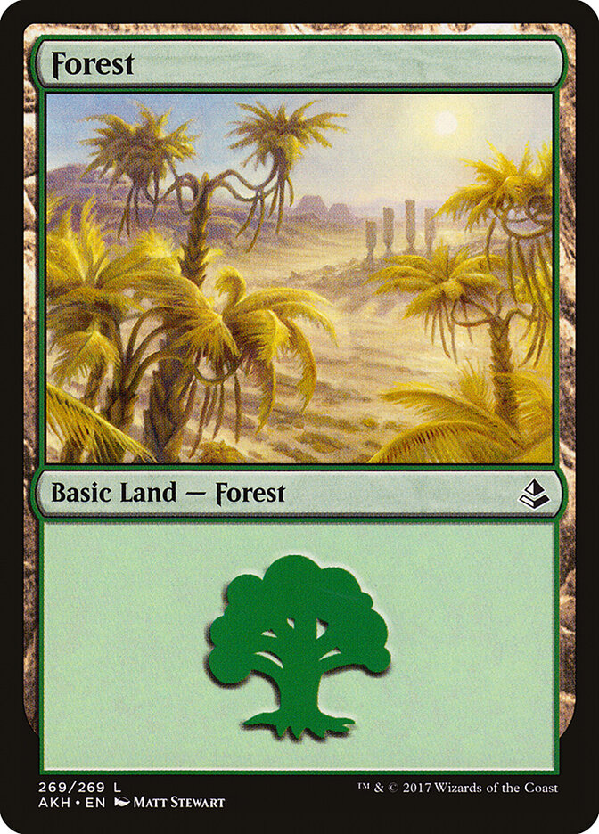 Forest card front