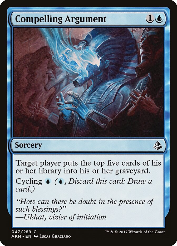 Compelling Argument card front