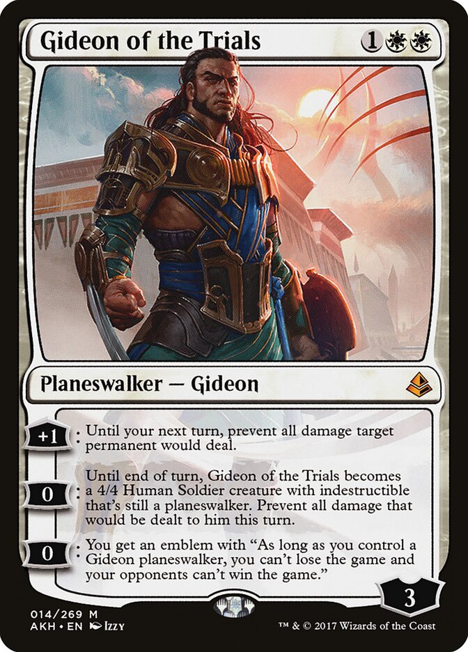 Gideon of the Trials card front
