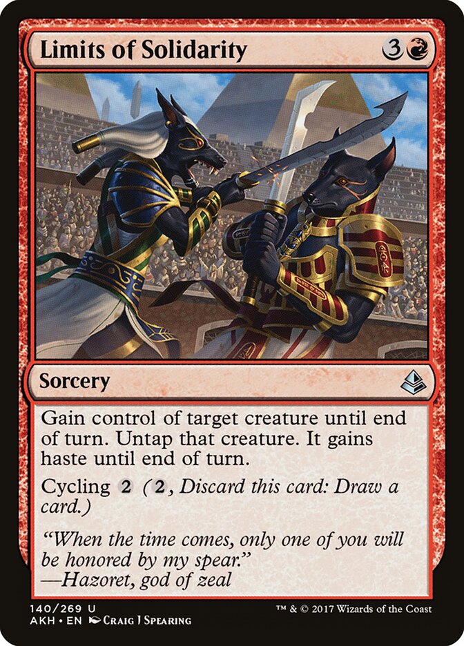 Limits of Solidarity card front