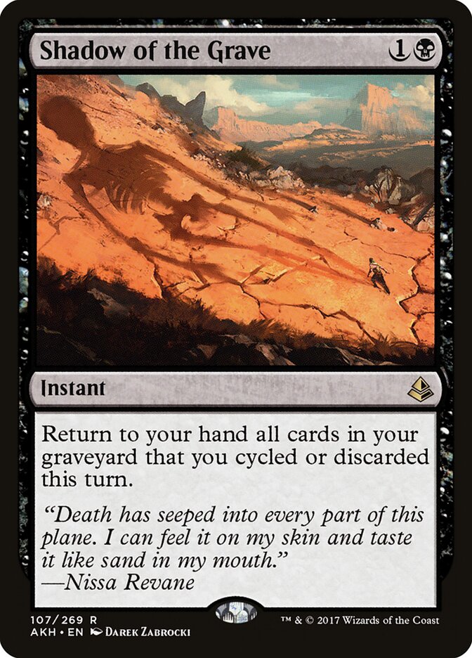 Shadow of the Grave card front