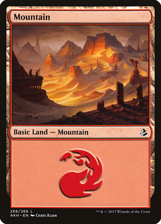 Mountain card front