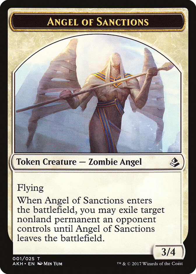 Angel of Sanctions card front