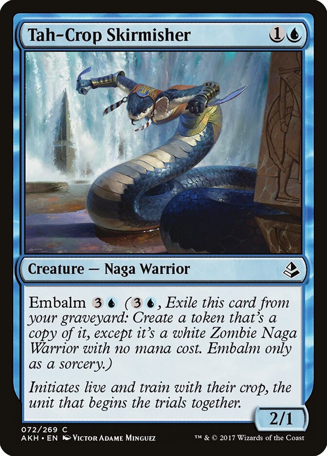 Tah-Crop Skirmisher card front