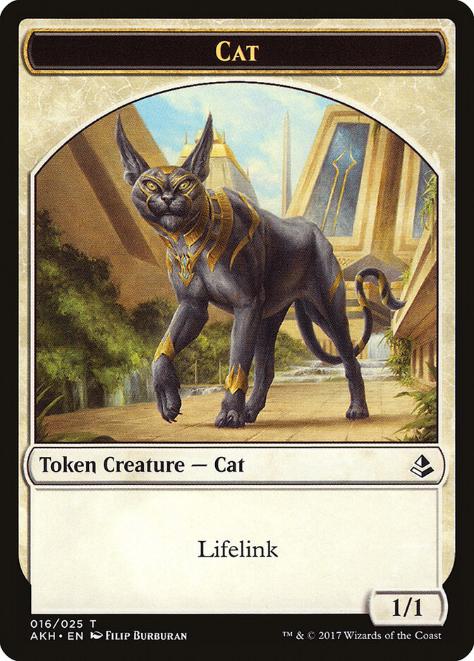 Cat card front