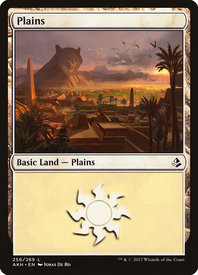 Plains card front