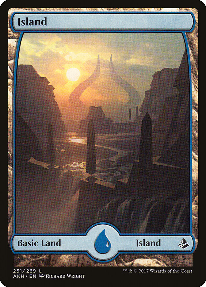 Island card front