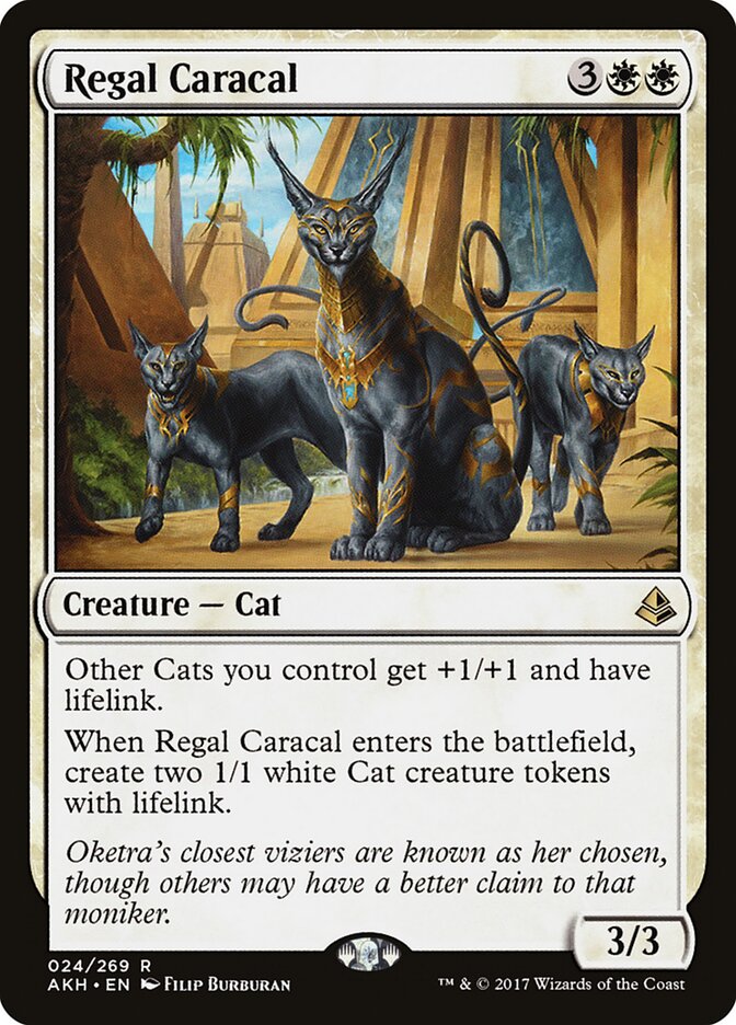 Regal Caracal card front