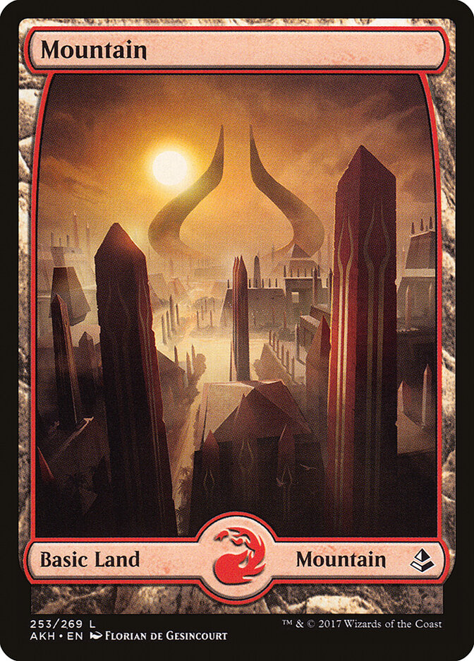 Mountain card front