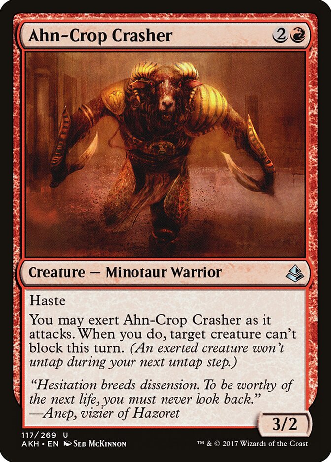 Ahn-Crop Crasher card front
