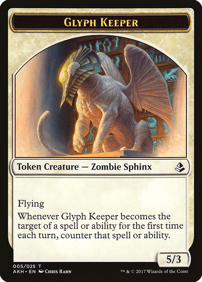 Glyph Keeper card front