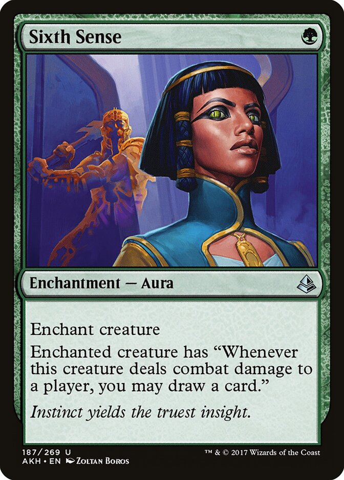 Sixth Sense card front
