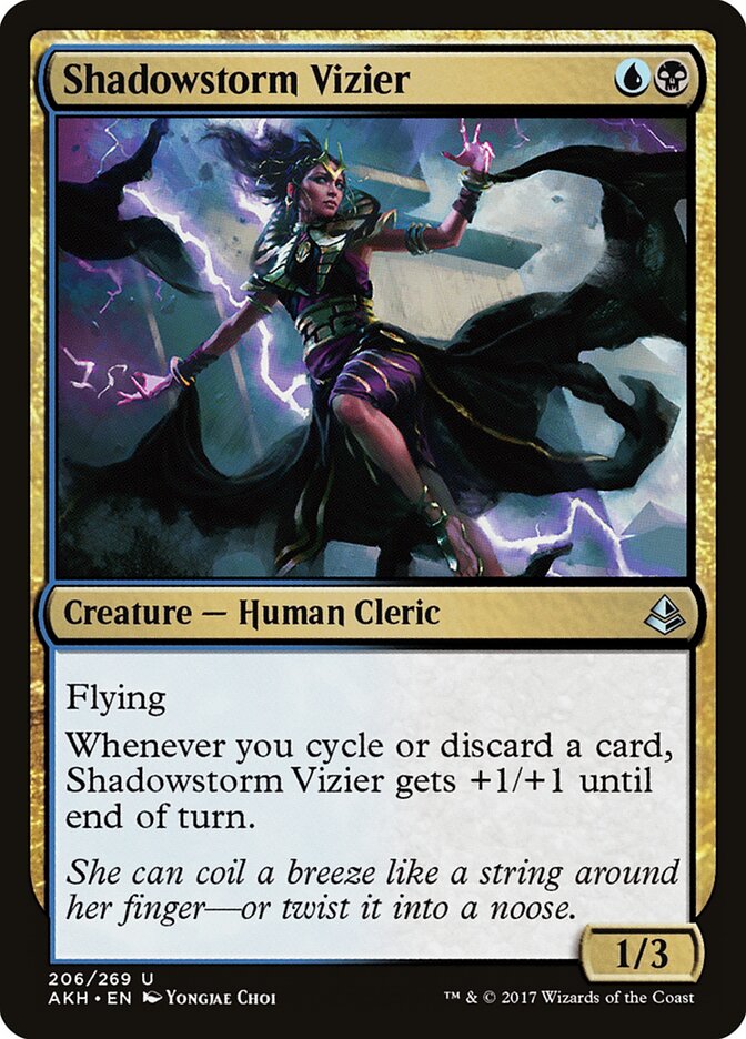 Shadowstorm Vizier card front