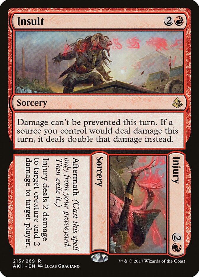 Insult card front