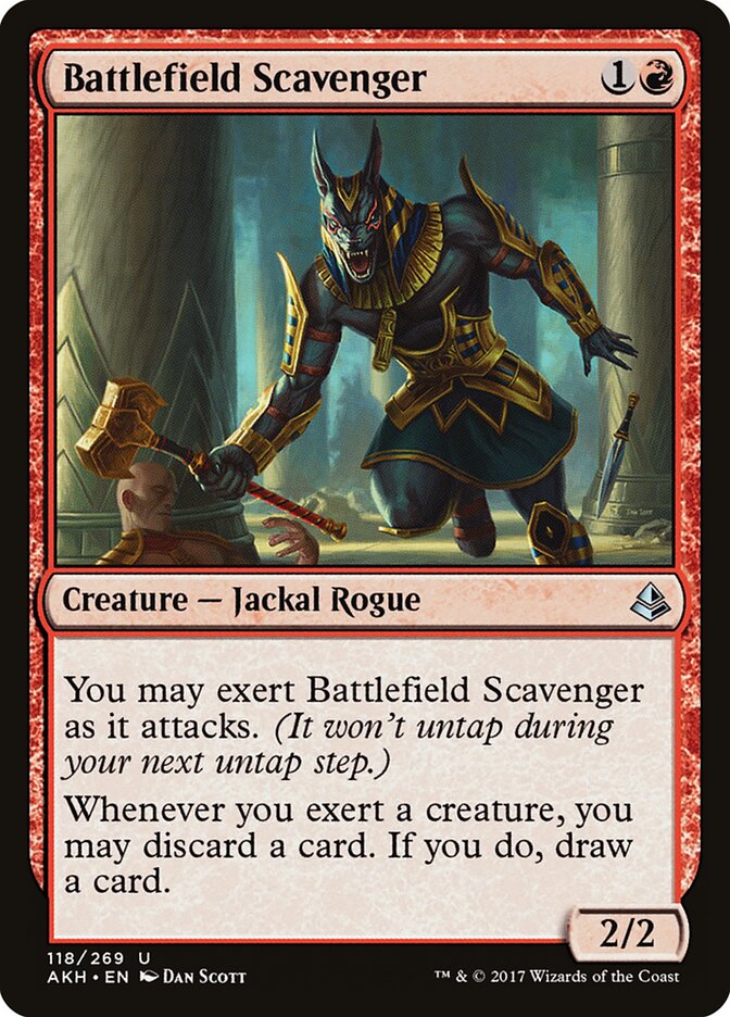 Battlefield Scavenger card front