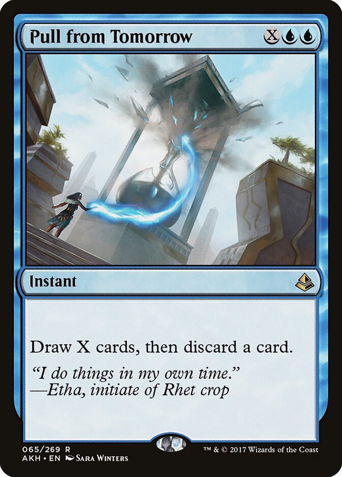 Pull from Tomorrow card front