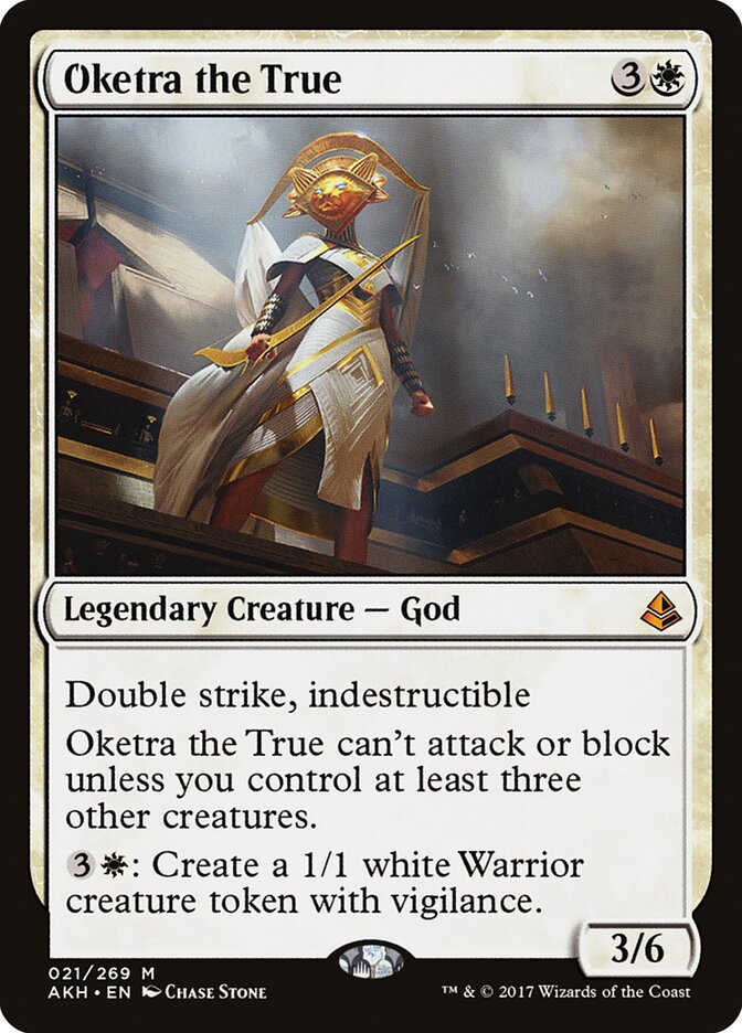 Oketra the True card front