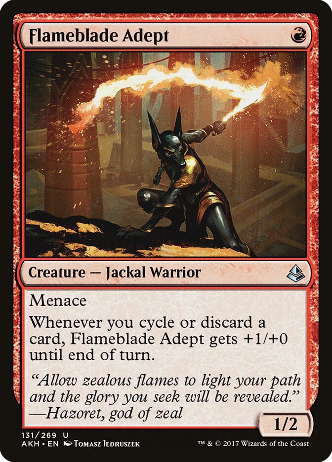Flameblade Adept card front