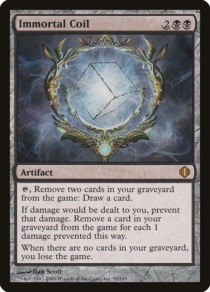 Immortal Coil card front