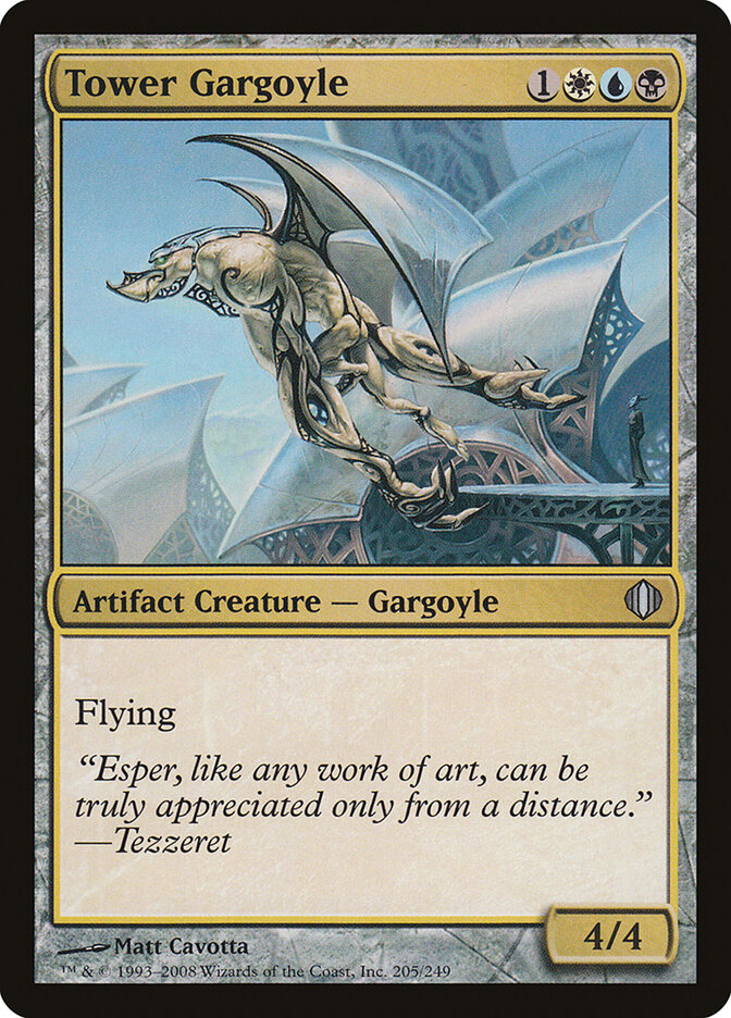 Tower Gargoyle card front