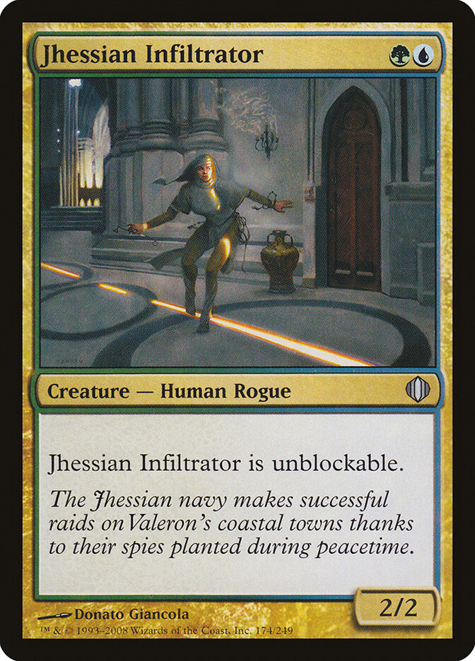 Jhessian Infiltrator card front