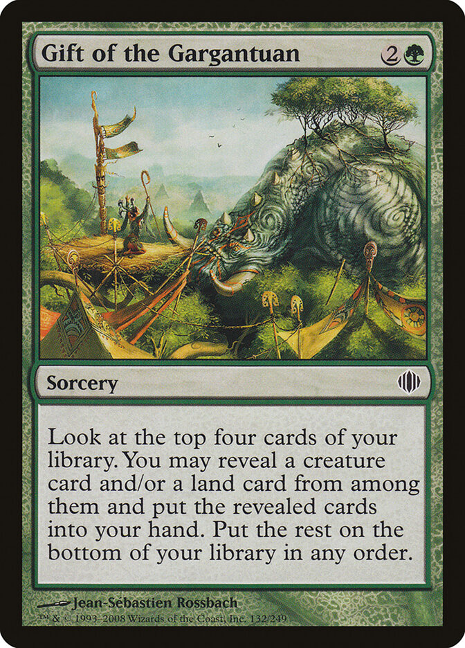Gift of the Gargantuan card front