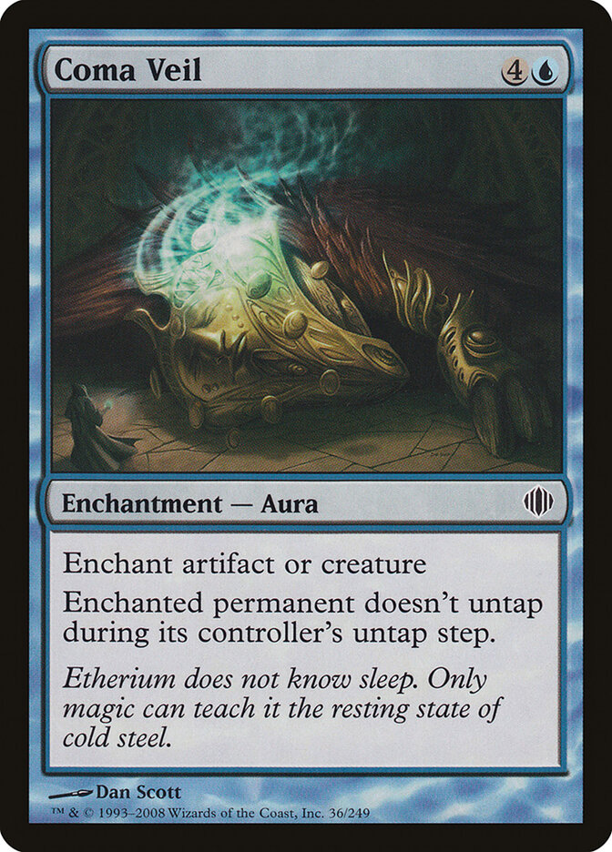 Coma Veil card front