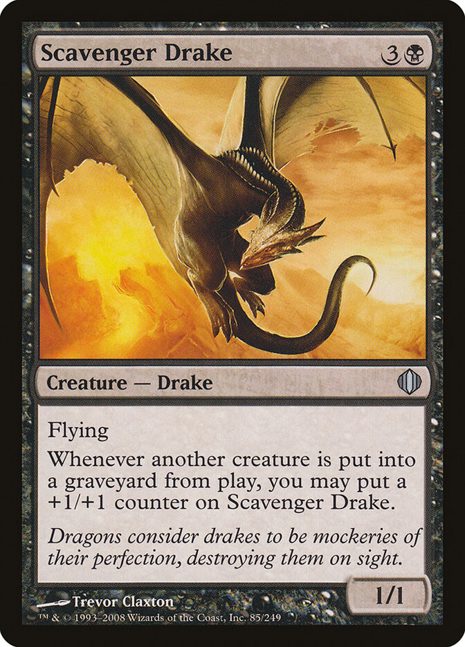 Scavenger Drake card front