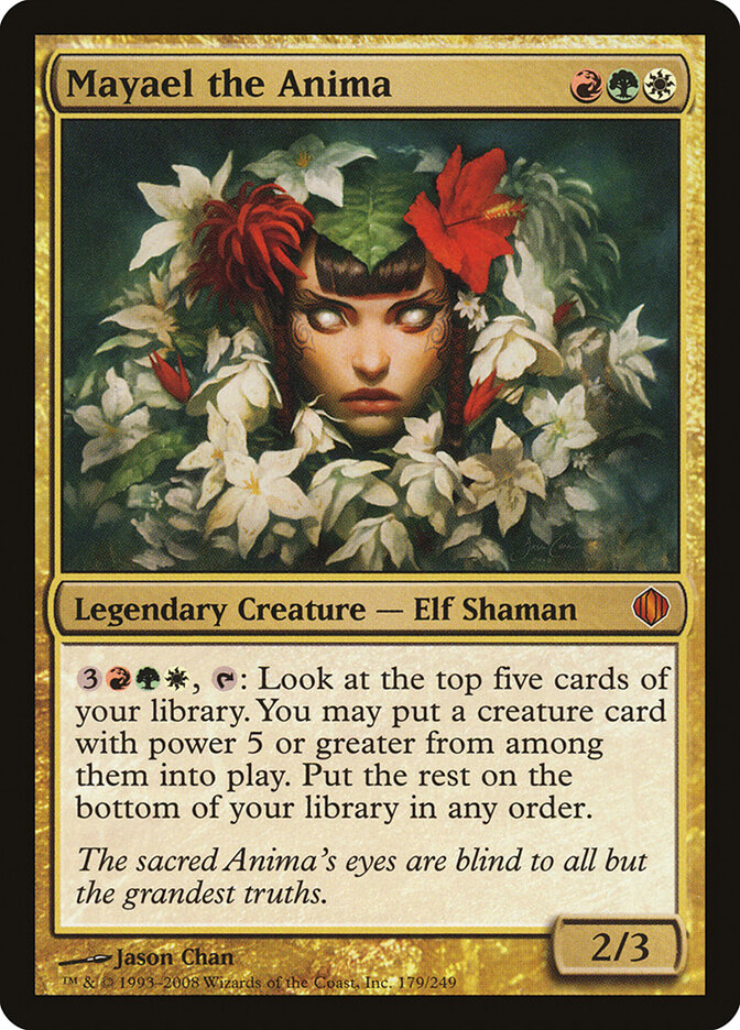 Mayael the Anima card front
