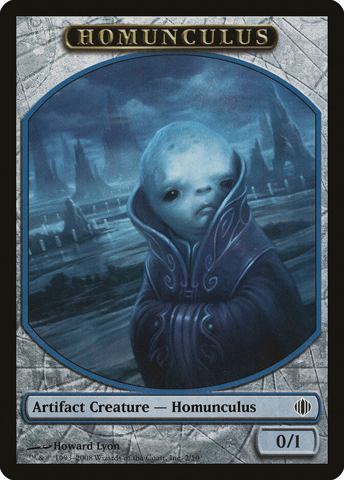 Homunculus card front