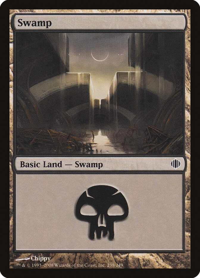 Swamp card front