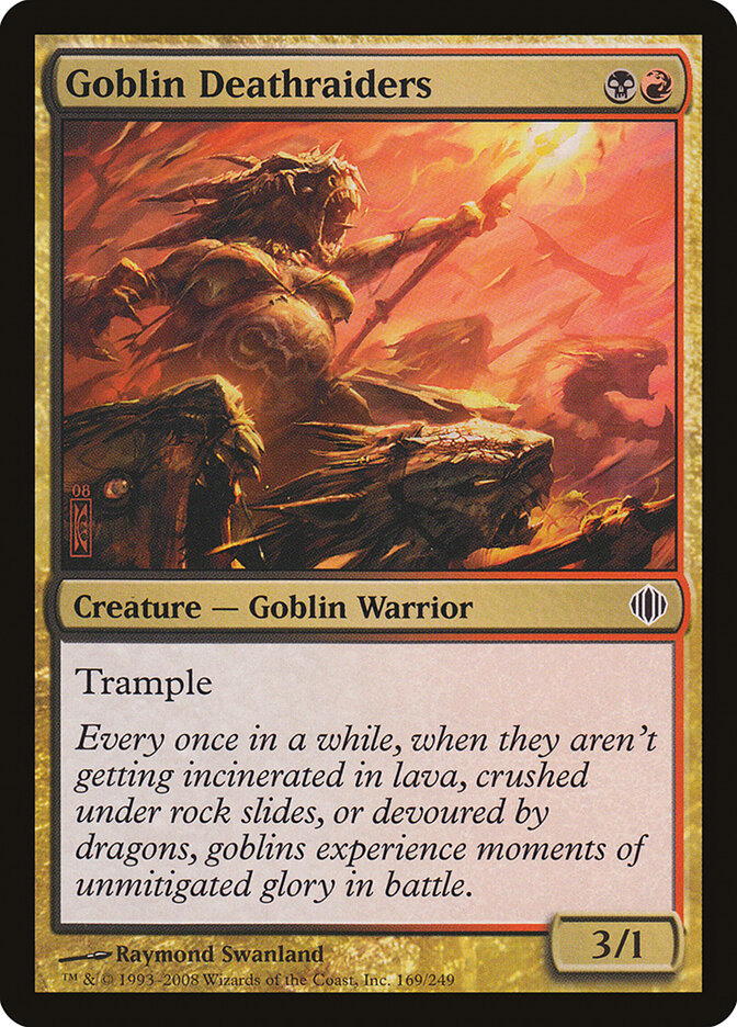Goblin Deathraiders card front