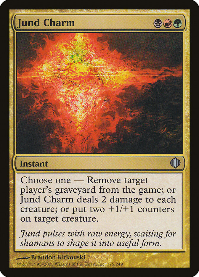 Jund Charm card front