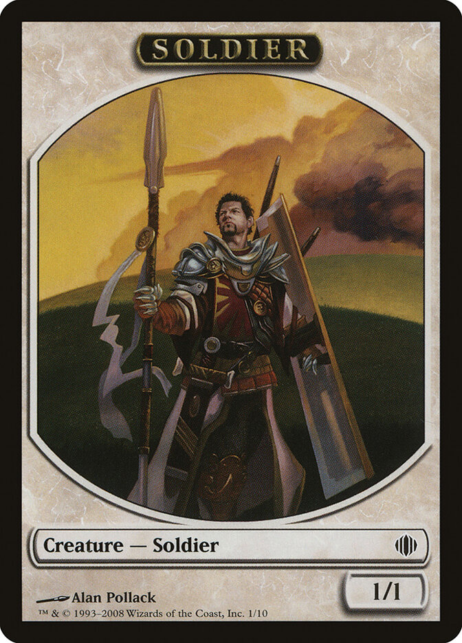 Soldier card front