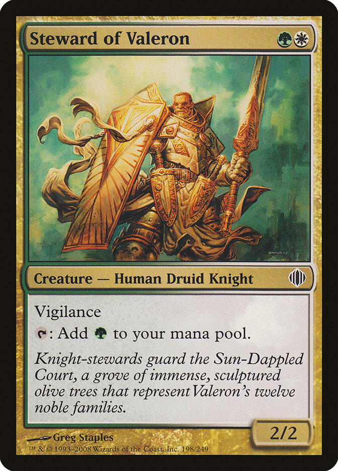 Steward of Valeron card front