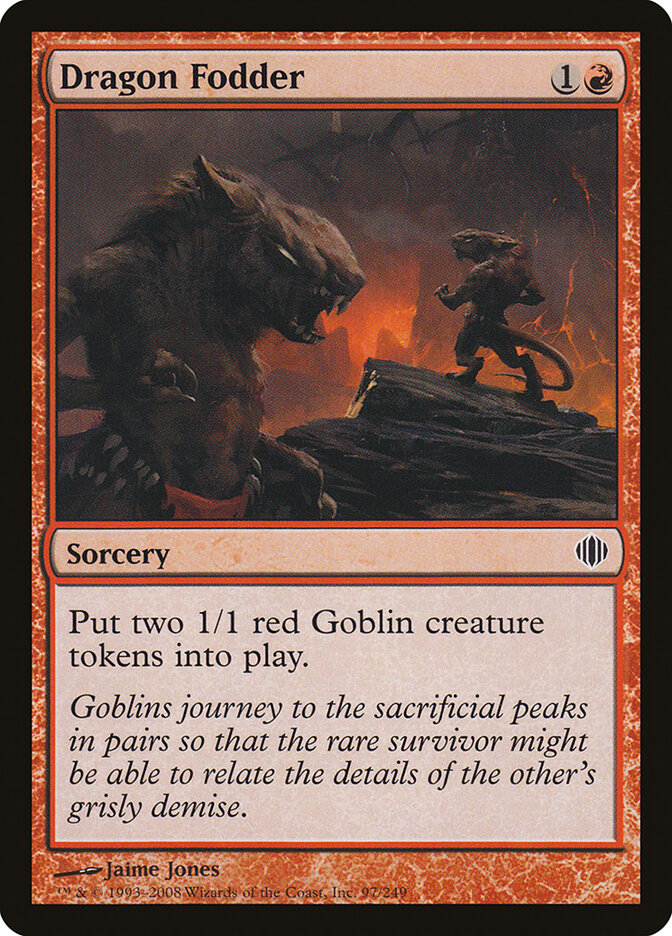 Dragon Fodder card front