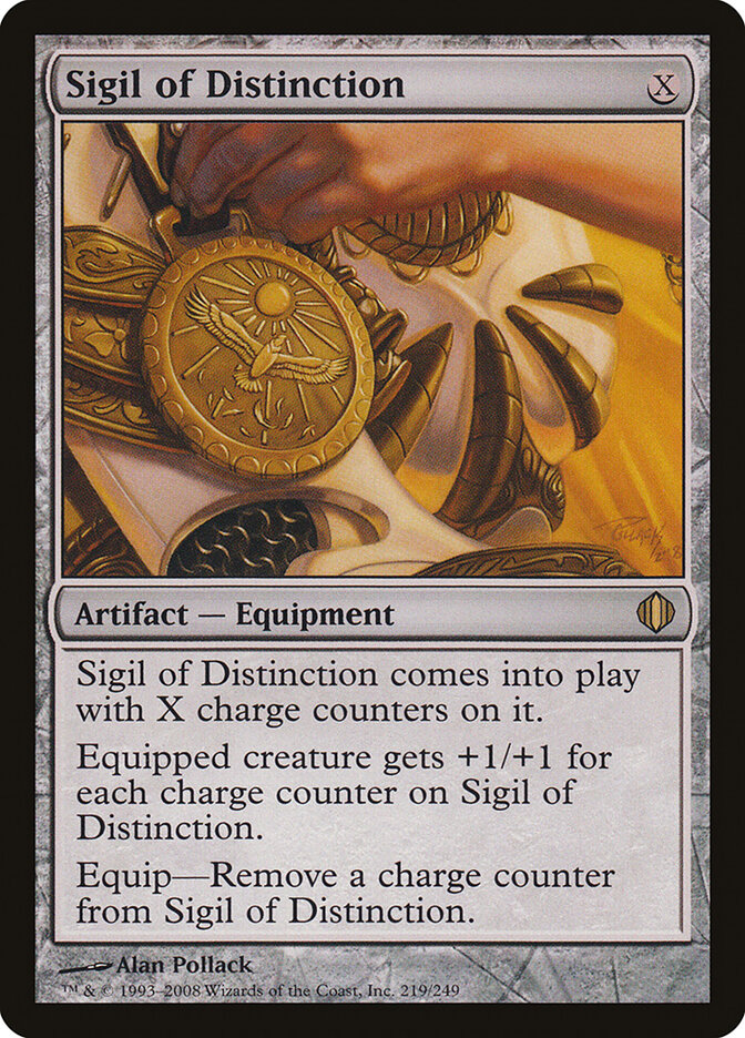Sigil of Distinction card front